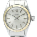 Perpetual Watch Steel (Fair) Vintage Gold 6719 White Oyster BF565449 Pre-Owned Ladies