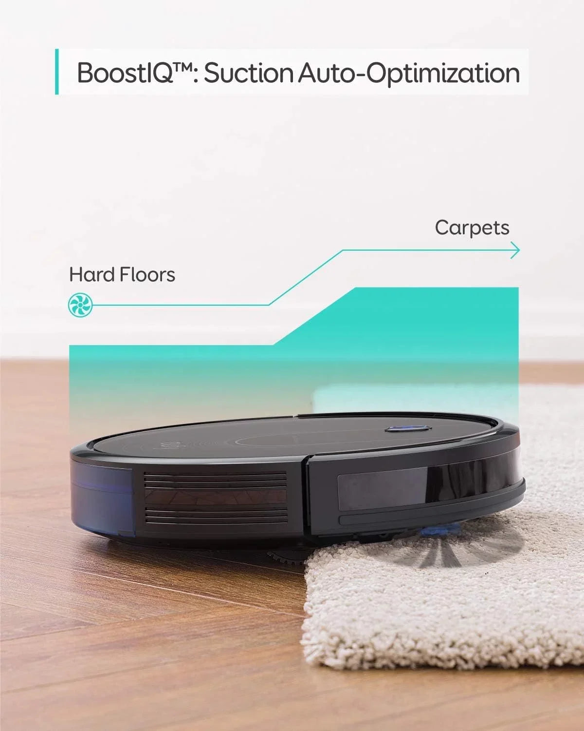 Box RoboVac Eufy Black BoostIQ Vacuum Open Cleaner AK-T2109112 - Robot Anker by 12