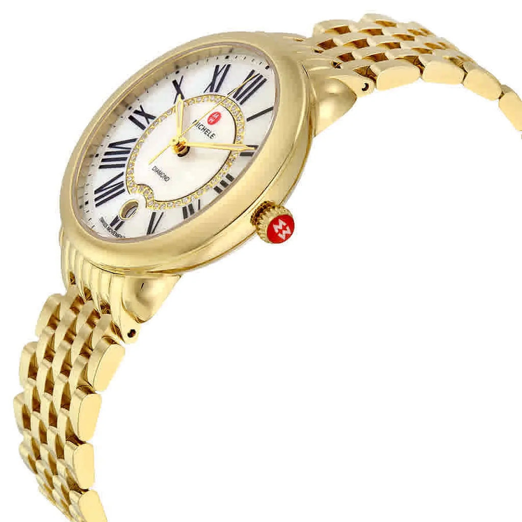 of Mother MWW21B000017 Michele Serein Dial Pearl Ladies Watch