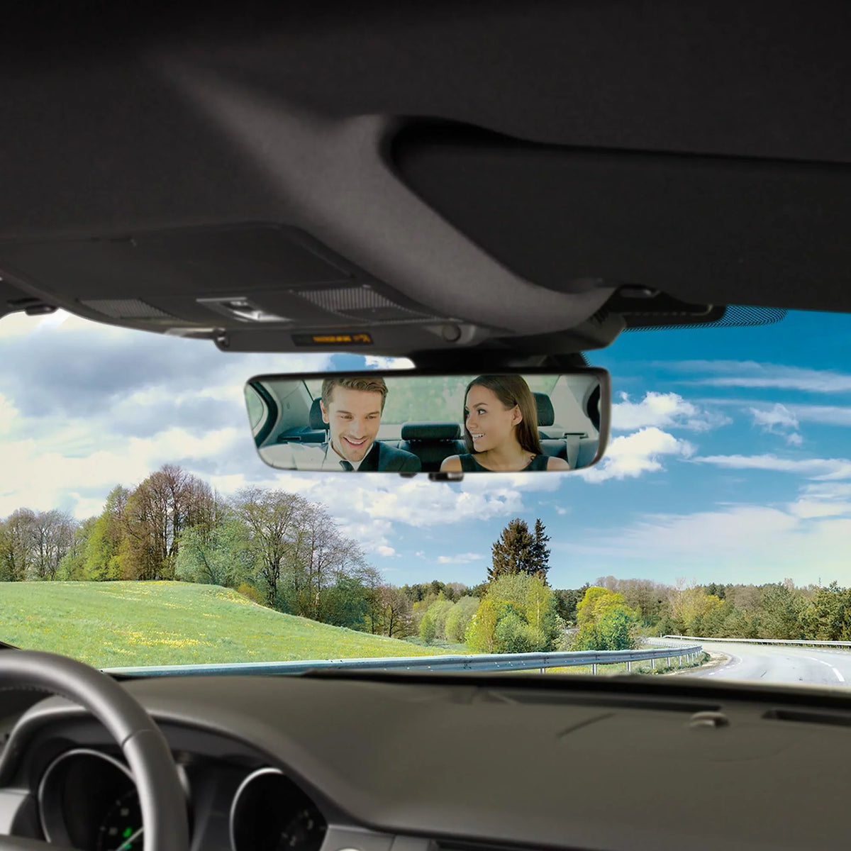 Full Mode Mirror Camera Gentex and Auto-Dimming, Mirror Rear Audiovox Back with Up Display View Mode LCD