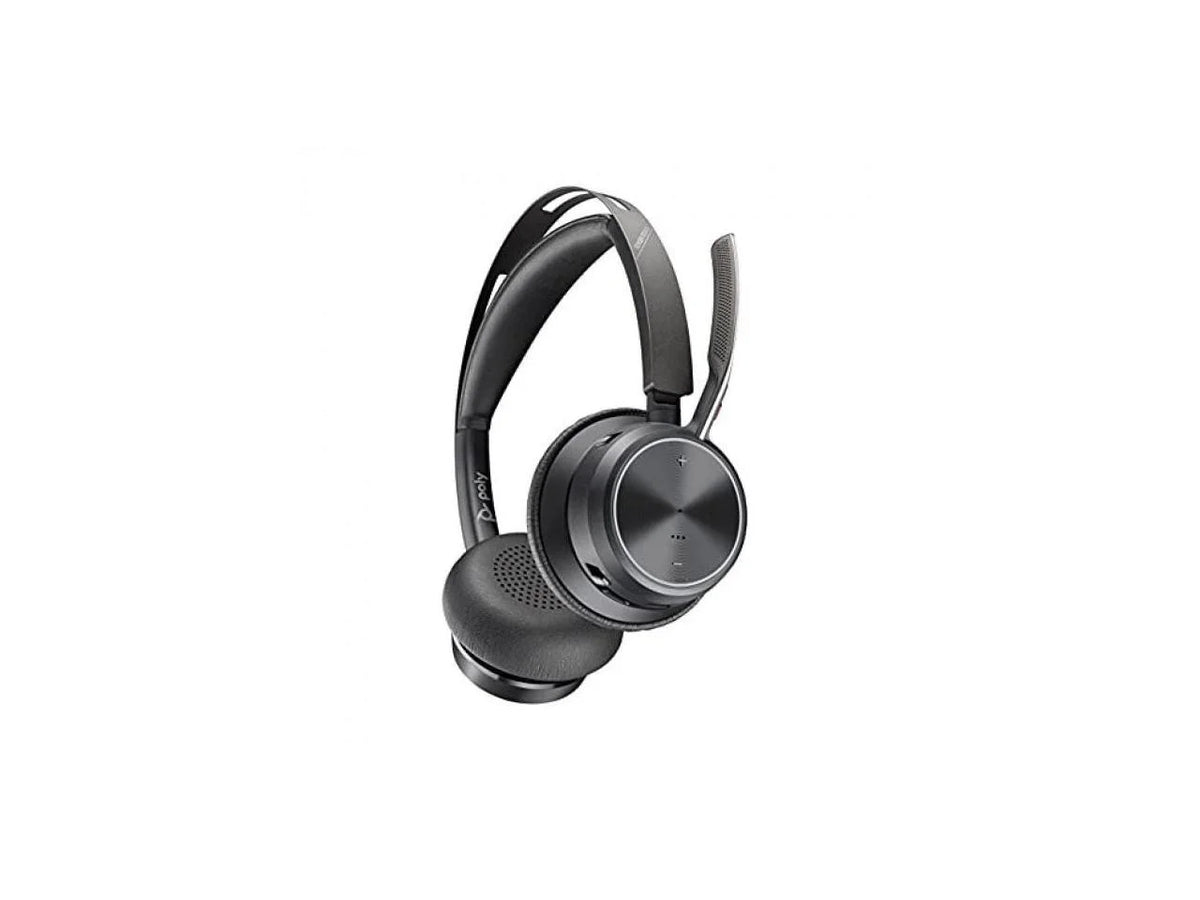 On-ear Wired/Wireless kHz Stand Binaura... - 20 Poly 20 Hz Voyager Type Stereo Focus Assistant, Microsoft Siri Headset - - 298.6 USB C - - ft - - - - Charge 2-M Certified - With Bluetooth Teams