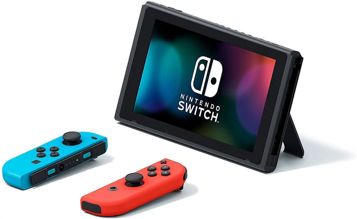 12 Carrying Blue&Red + Month Nintendo Membership Case Switch Neon Joy-Con +