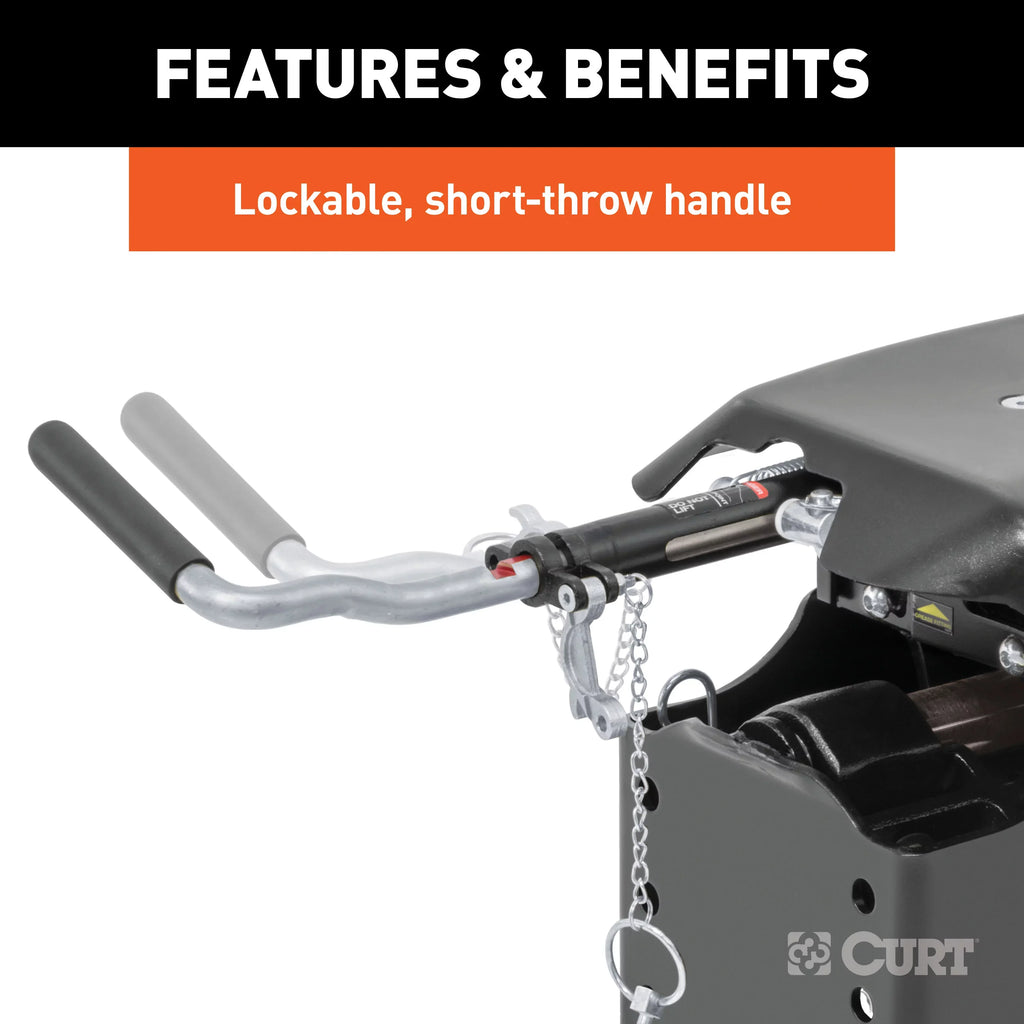 RAM Wheel with Q20 CURT 5th OEM Hitch Legs