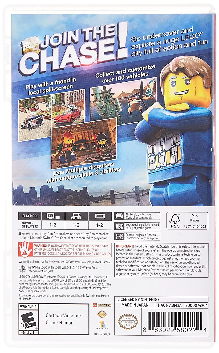 Undercover (Other) Lego City