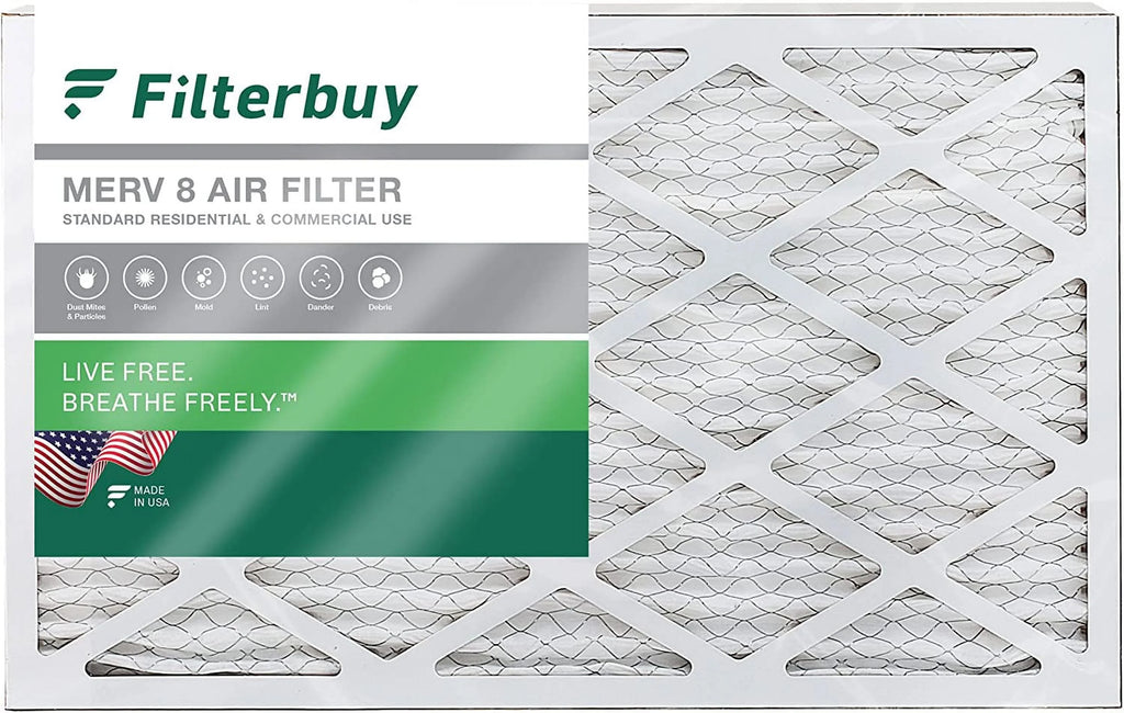 Filters 16x24x4 Filterbuy MERV AC HVAC (1-Pack) Pleated 8 Air Furnace