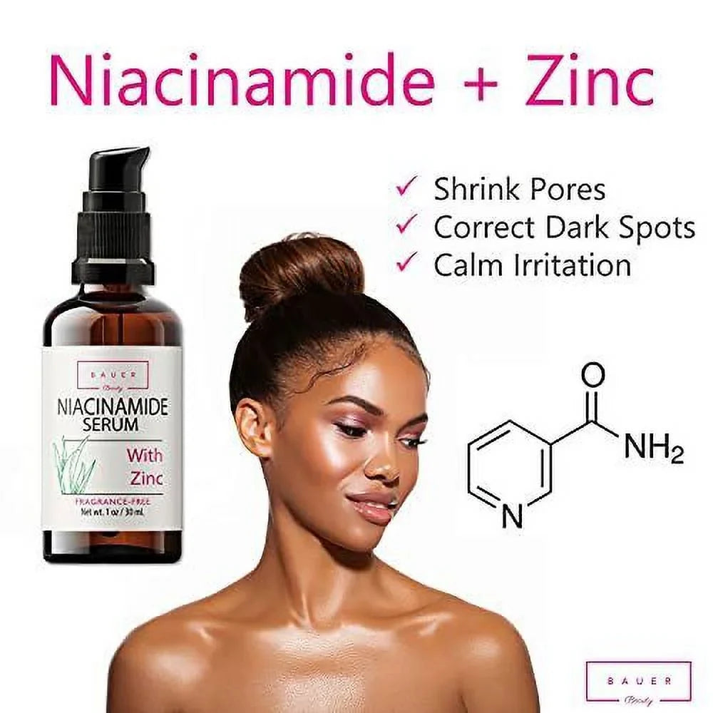 Serum With Bauer 30 Niacinamide Beauty Zinc ml 5%