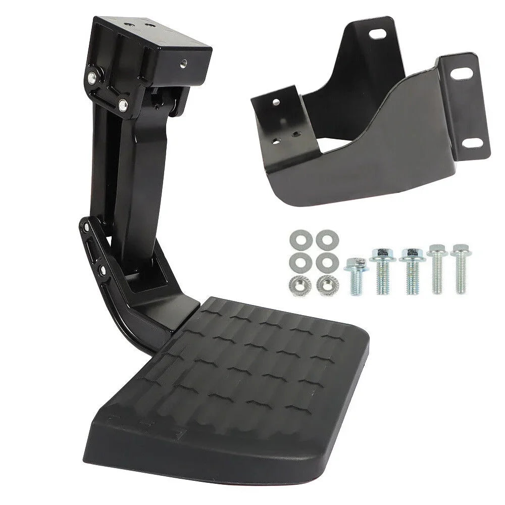 Side Rear 2015-2019 Left For F-150 Bed Side Truck Paddsun Aluminium Steps 75312-01A