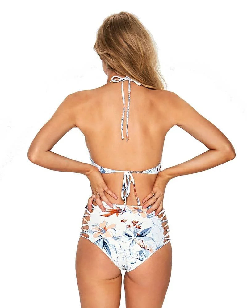 L*Space 12 Swimsuit, US Fire BIRDS Bitsy Tripp PARADISE OF One Piece