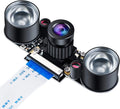 Camera 1080p OV5647 5MP Vision Raspberry Night Video Module Compatible Camera 4 Adjustable-Focus Pi Webcam