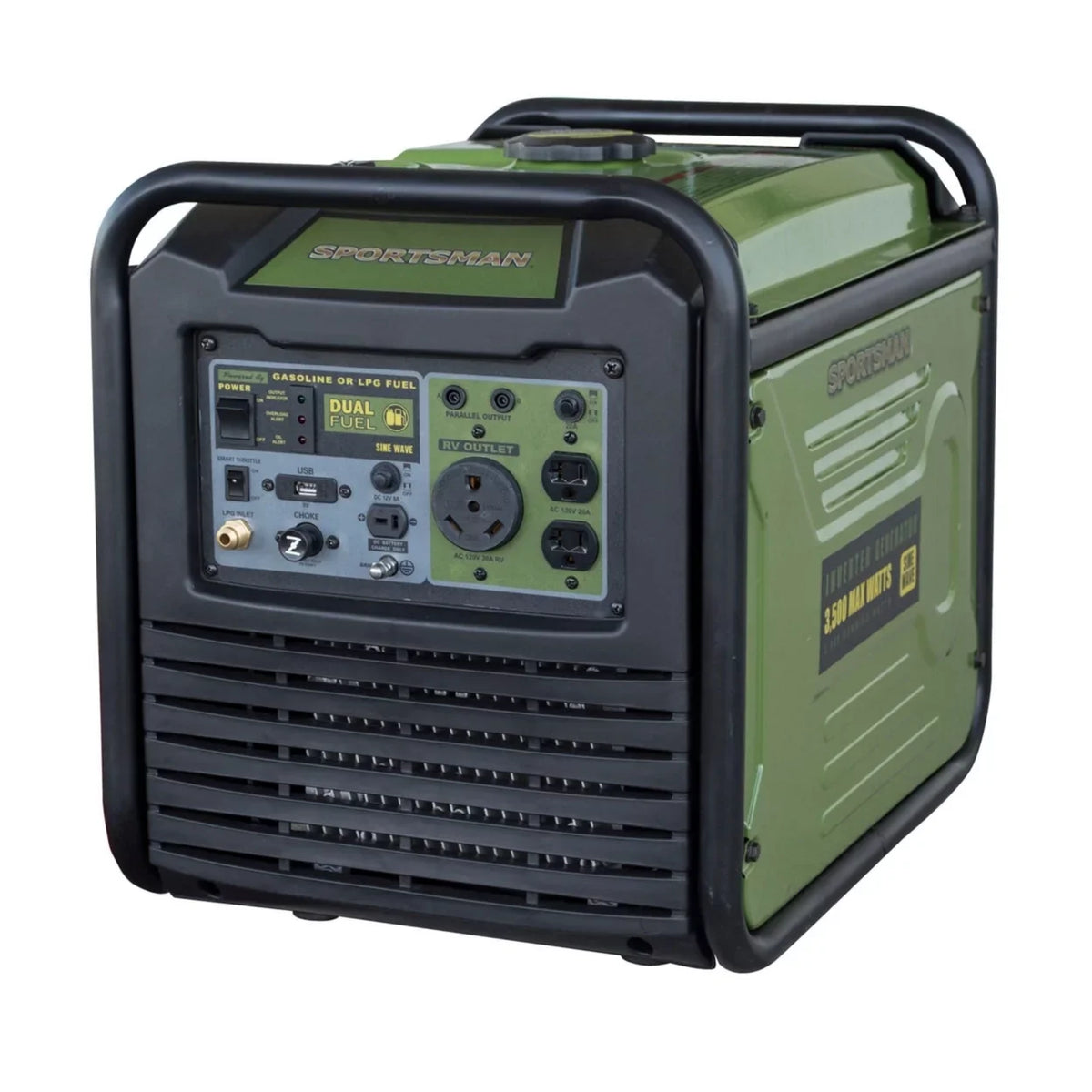 3,500-Watt Inverter Dual Fuel Generator Sensitive Sportsman for Electronics