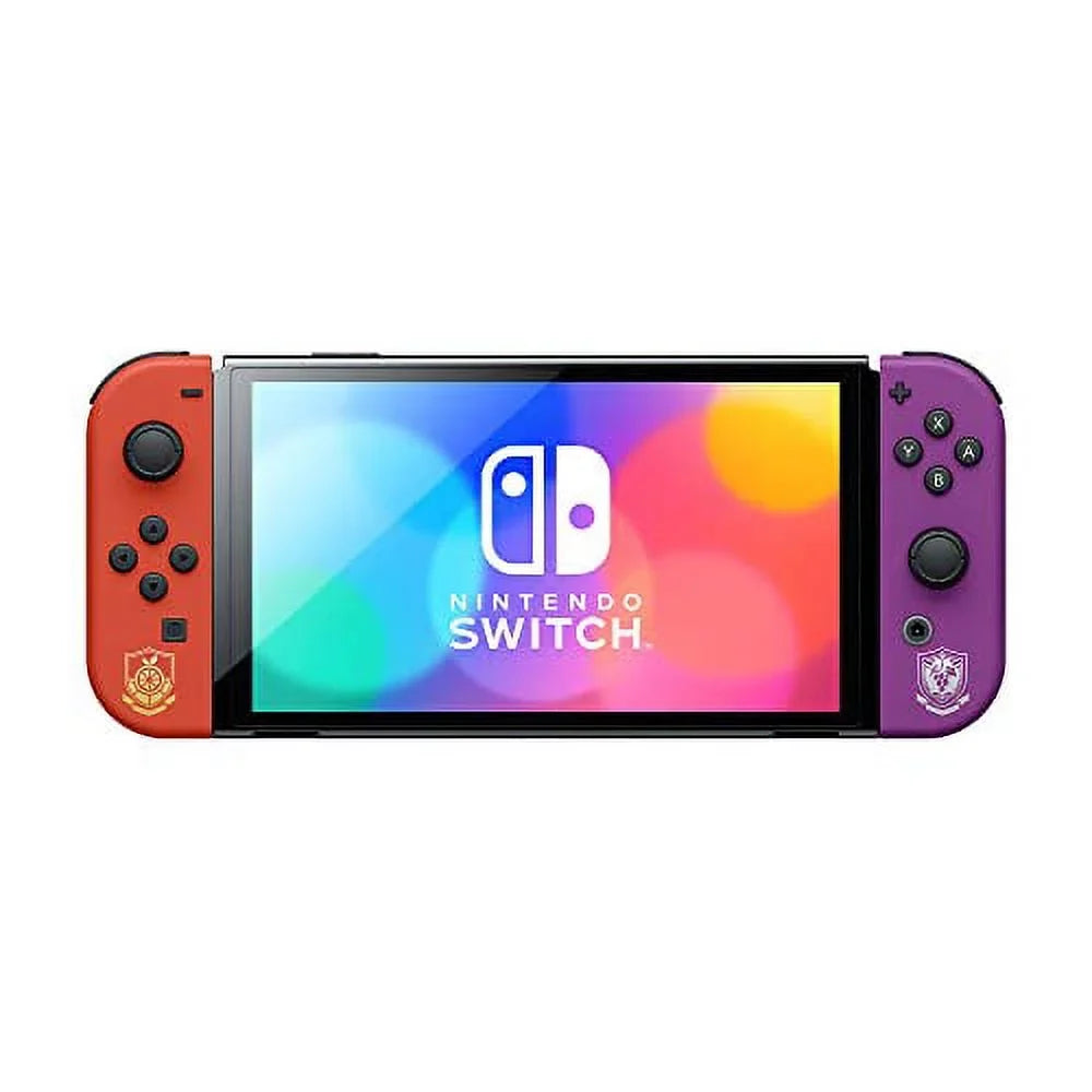 Switch(tm) Model: Nintendo - Violet Scarlet OLED Pokemon(tm) & Edition