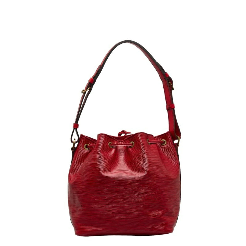 Epi Handbag Castilian Petit One M44107 Shoulder Pre-Owned Ladies (Good) Noe Leather Red Bag