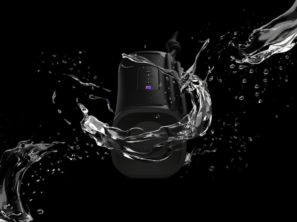 '- Compact Wireless Waterproof, IP67 Shockproof 1 Black Dustproof, Rustproof Bluetooth and ULT Ultra Portable Speaker, FIELD