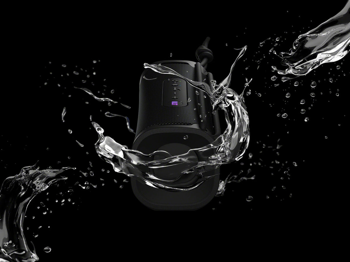 '- Compact Wireless Waterproof, IP67 Shockproof 1 Black Dustproof, Rustproof Bluetooth and ULT Ultra Portable Speaker, FIELD