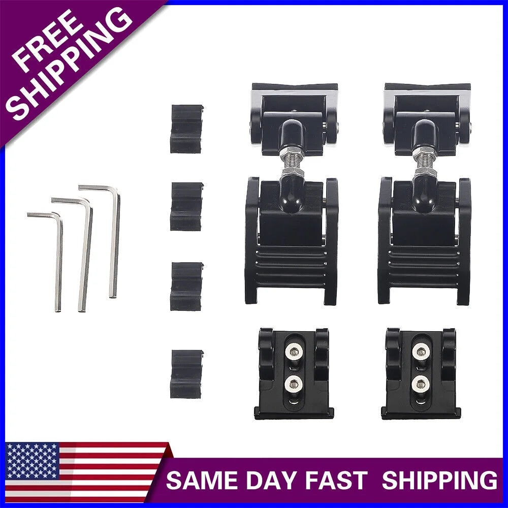 Locking JK For Black Hood Catch 2007-2018 Wrangler JKU 2x Latch Hood Paddsun Jeep