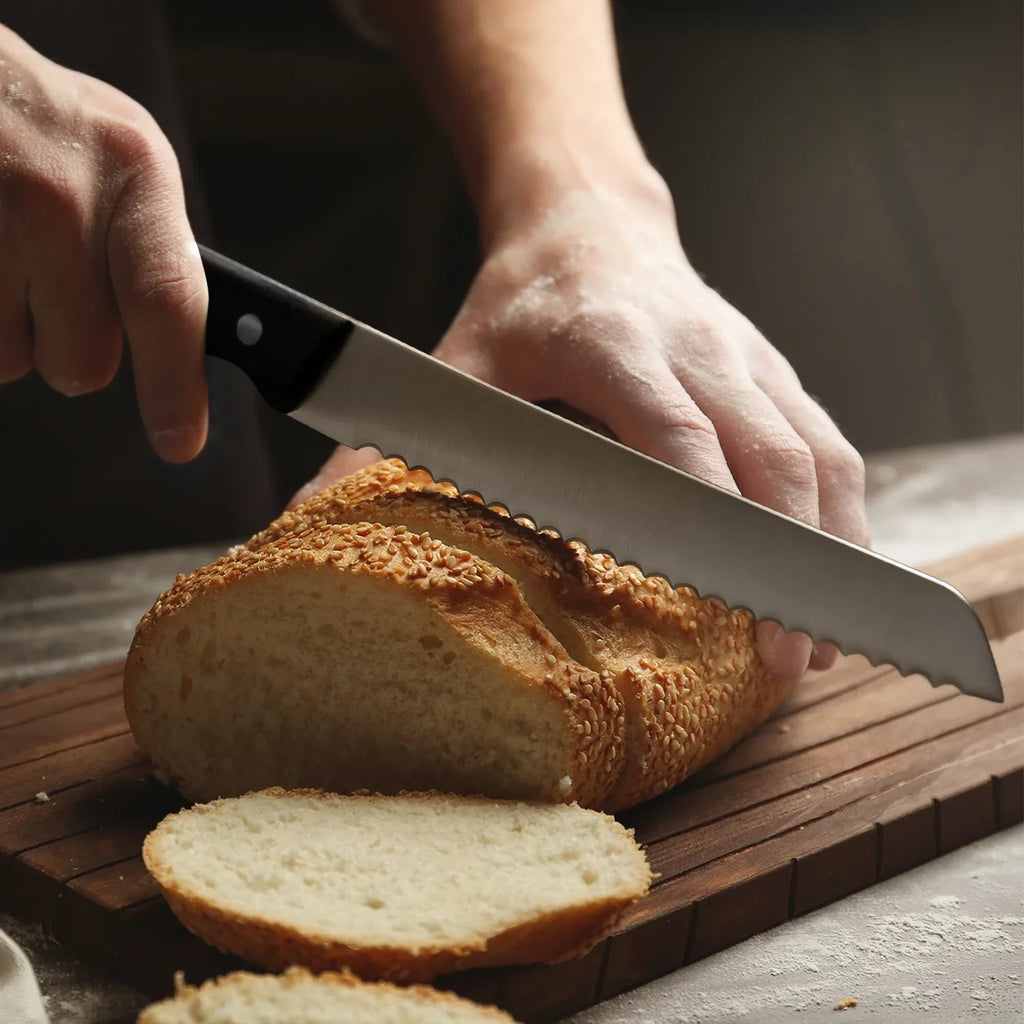 Chef Knife Deco Kitchen Wood Shears More Chef Cleaver Piece Set Handles Knife 16 and Kitchen