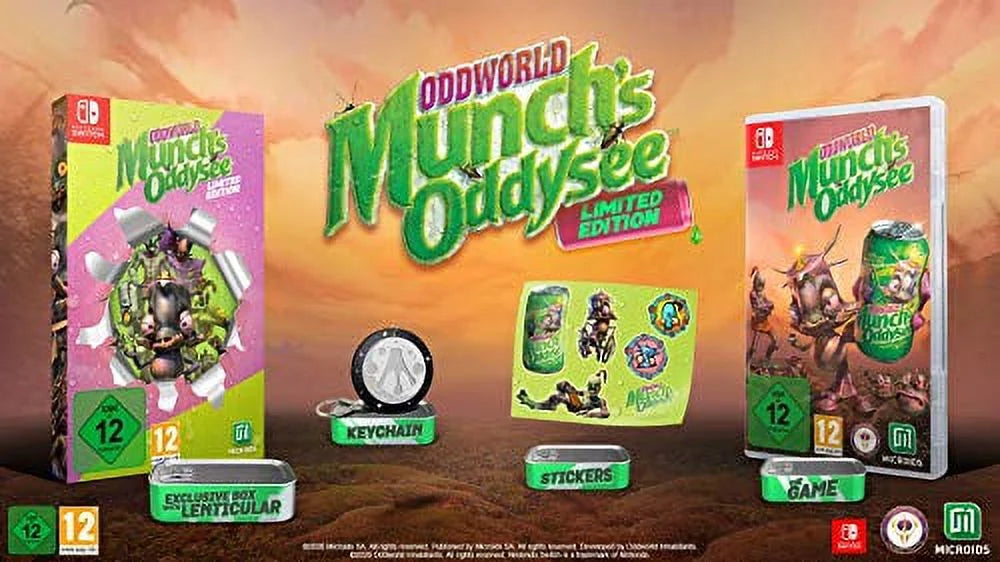 Oddysee Oddworld: Limited Switch) Edition - Munch's (Nintendo