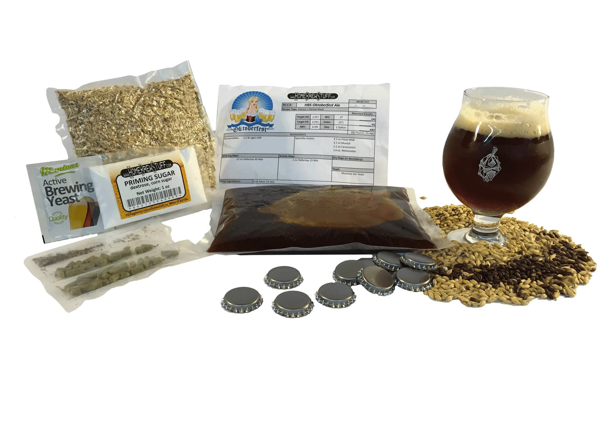 Ale Table Ziet Nano-Brew 1 Feier Recipe (Partial Top Mash) Gallon Oktoberfest