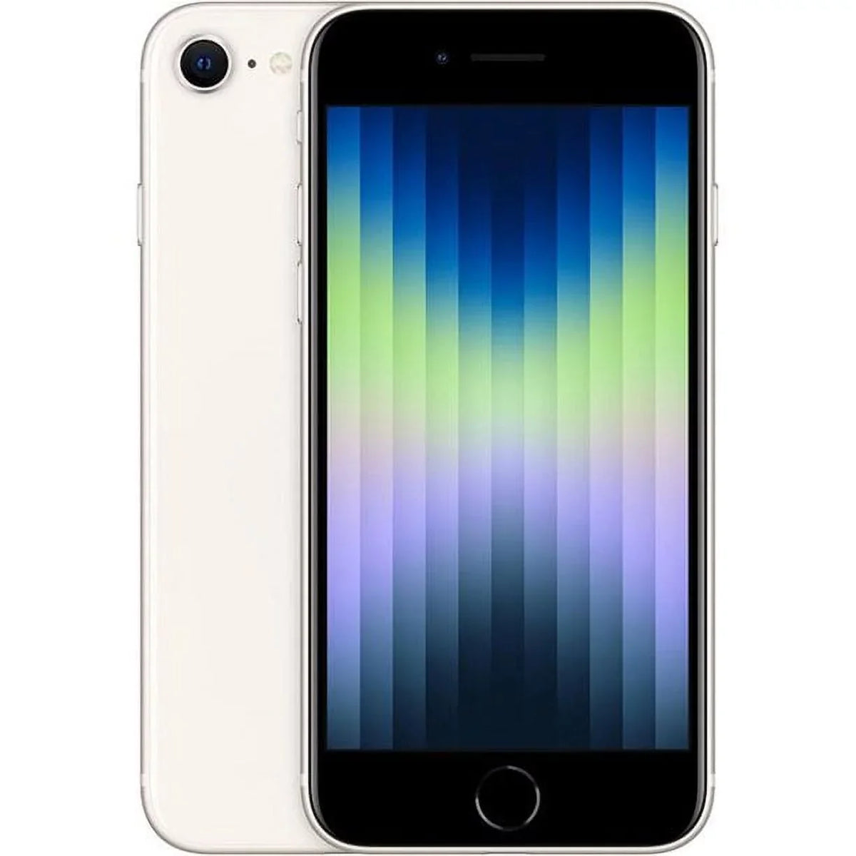Unlocked) 64GB Starlight Restored SE (Fully (3rd (Refurbished) Gen) iPhone A2595