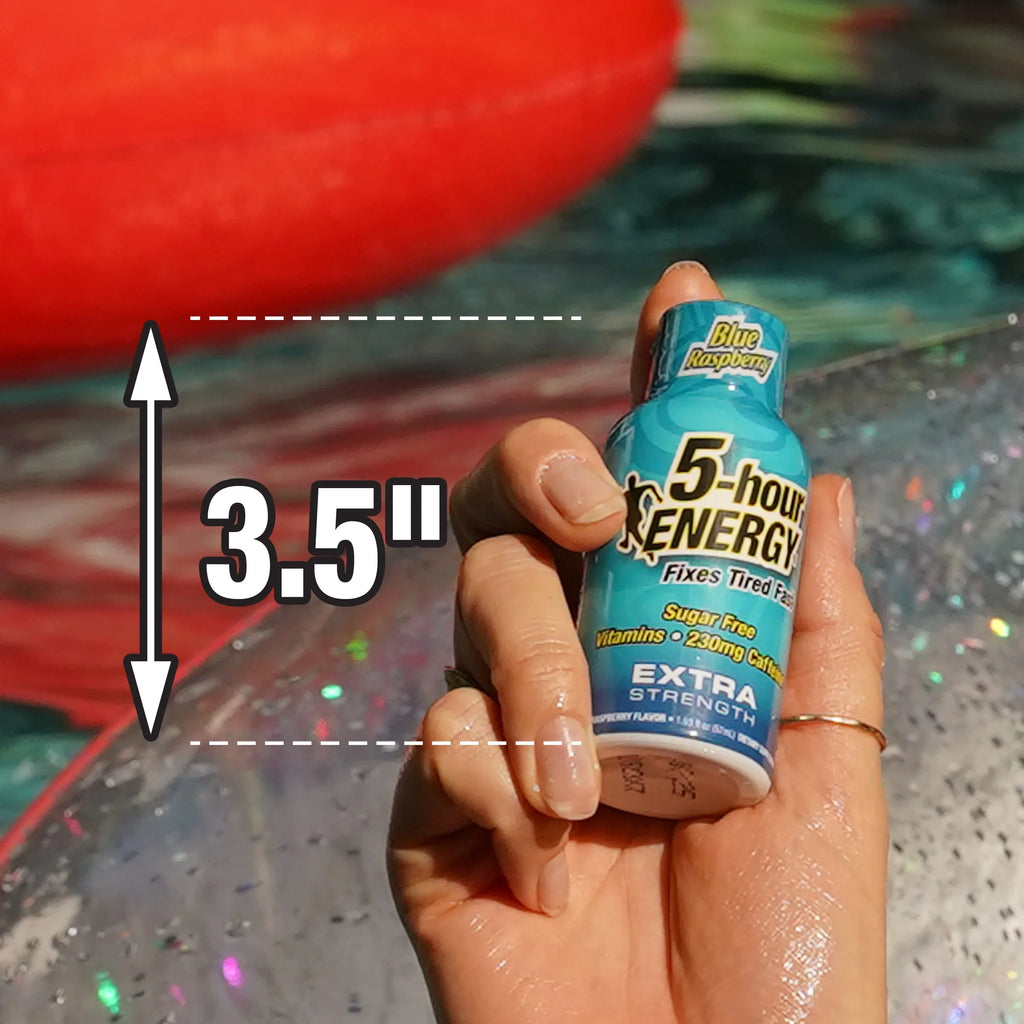 ENERGY Shot, Strength, 12 Extra Blue Count Raspberry, 5-hour