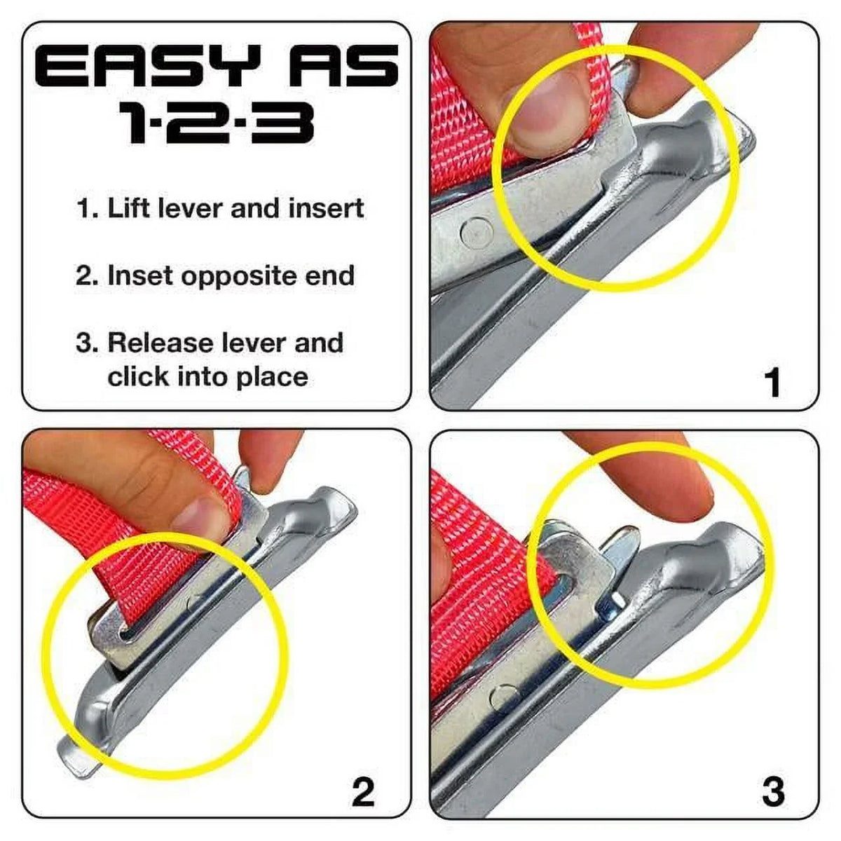Single Trucks, E-Track Logistic for Trailers SNAP-LOC Tie-Down protection), Strap rust Unfinished Contoured (zinc Pickups, Weld-On 10-Pack Anchor