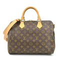 30 M40391 (Good) Crossbody Pre-Owned Bag Handbag Brown Shoulder Canvas Women's Speedy Monogram Bandouliere