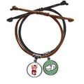 Cup Chain Biscuit Money Wristband Ice Rope Donut Hand Chocolate Bracelet Leather