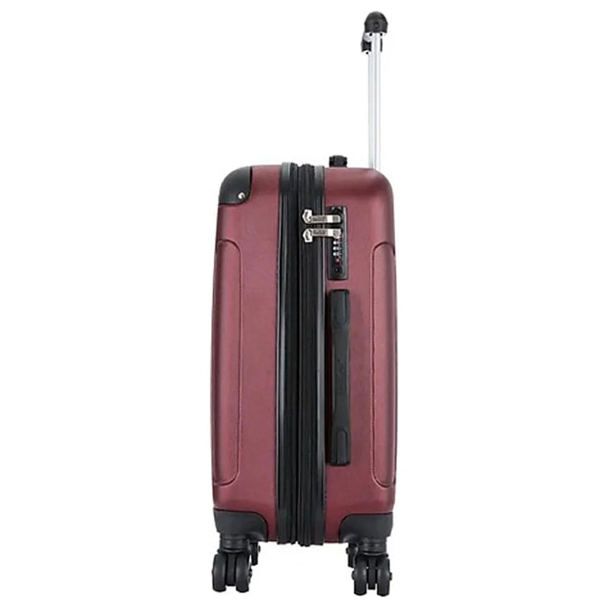 INTELY DUKAP Luggage (DKINT00S-WIN) 4-Wheel Spinner Plastic Wine