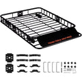 Duty Cargo 200 Rack Top Heavy Car LBS 46"x36"x4.5" BENTISM Truck Roof SUV Basket Capacity for Holder