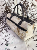Gym leather Travel, Cow Duffle bag bag hair Bag bag bag Sports travel & hide on Luggage weekender