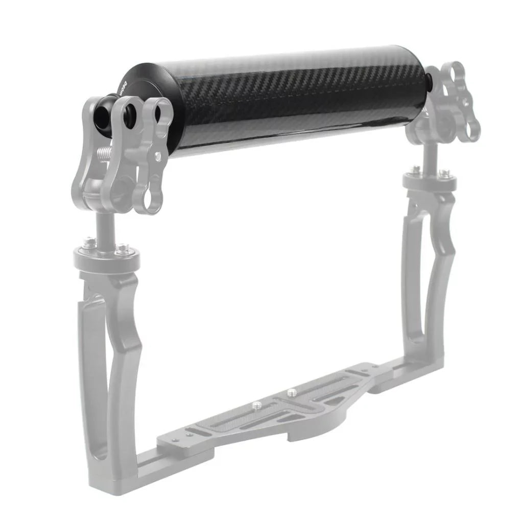 and liquid Floating Carbon Wide Arm for Photography Float double with balls 8in Angle Arm Fiber