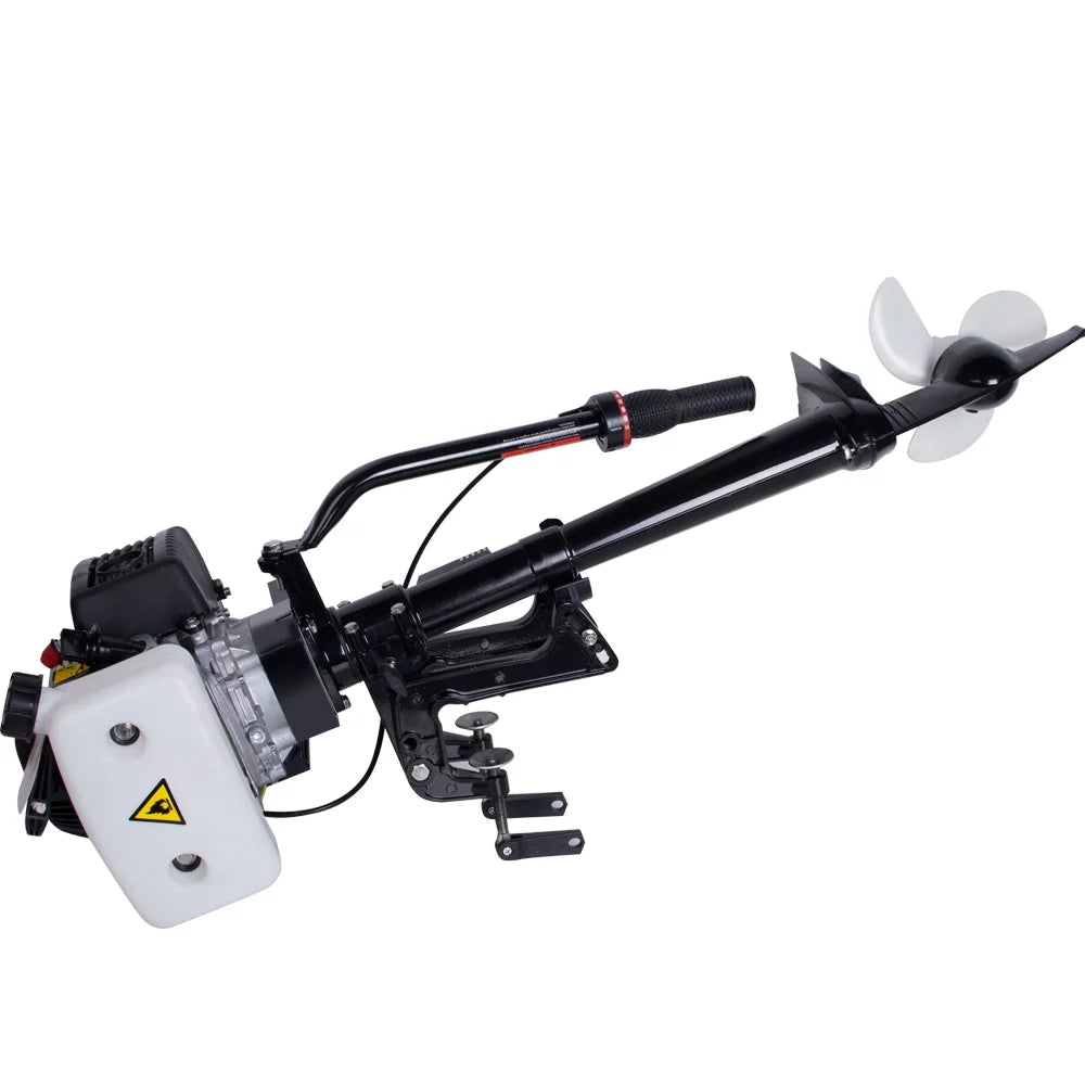 Engine System HP 55CC 4 Cooling Machine Air Stroke Outboard Boat Motor 3.6 With