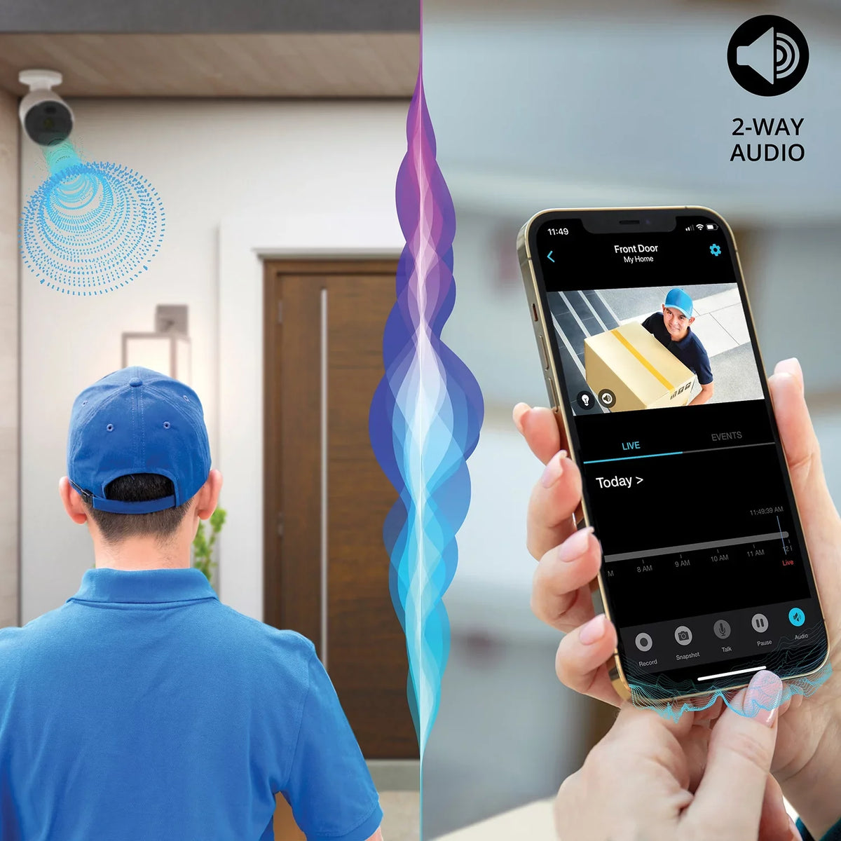 Drive Wi-Fi 4K with NVR Spotlight Night Hard Channel Cameras 1TB 4 10 Wi-Fi HD 1080p Owl and IP