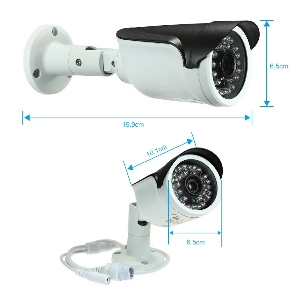 for Camera 4MP 1/2.7 POE Cam with Imaging IP 1080P/1440P/1520P HD High-grade Resolution,