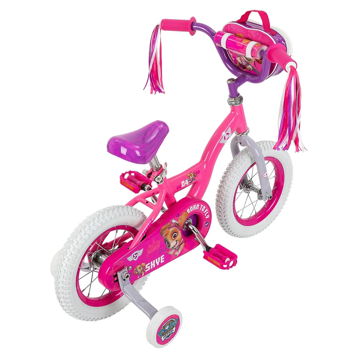 Schwinn Sidewalk Nickelodeon's Patrol: 12-Inch PAW Skye Wheels, Pink Bike,