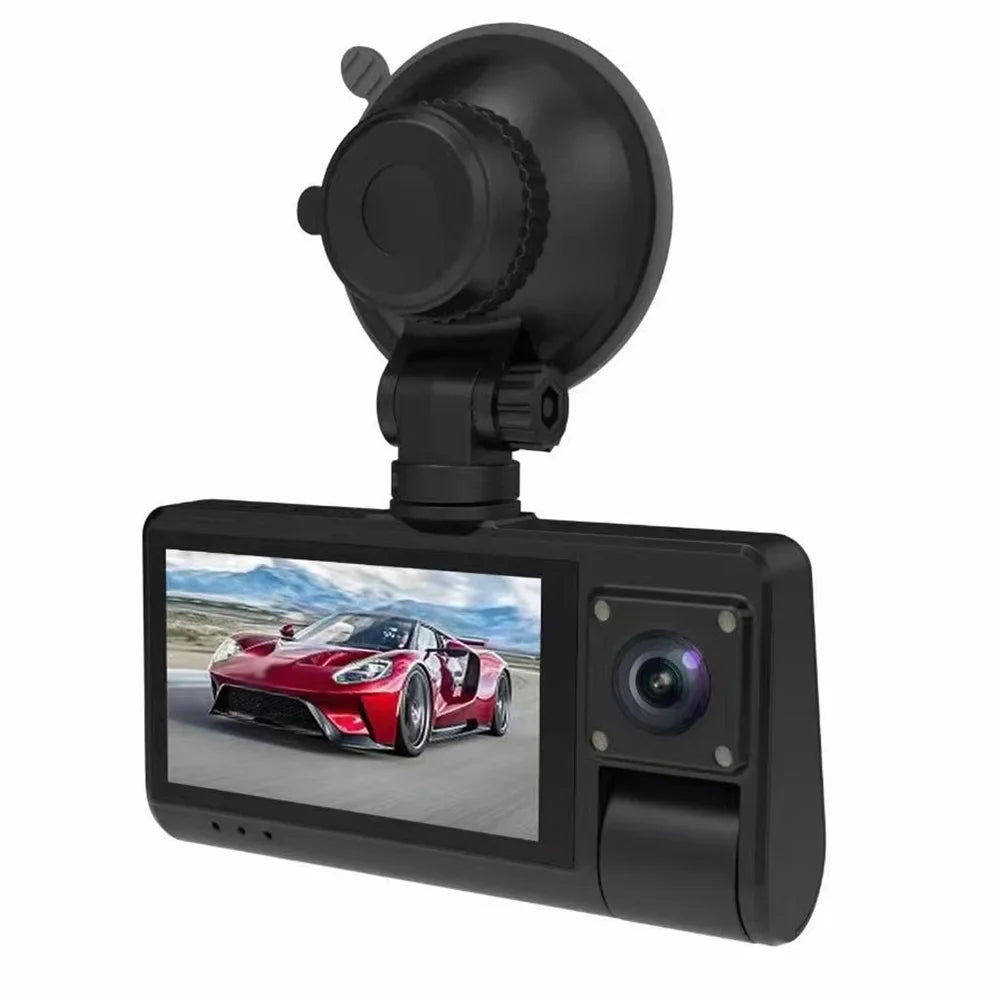Camera, Angle Rearview - Connectivity Touch Driving Recorder WiFi Dash Recording, with Video Safety Screen Auto Mirror Cam - Clear Wide 3-in-1