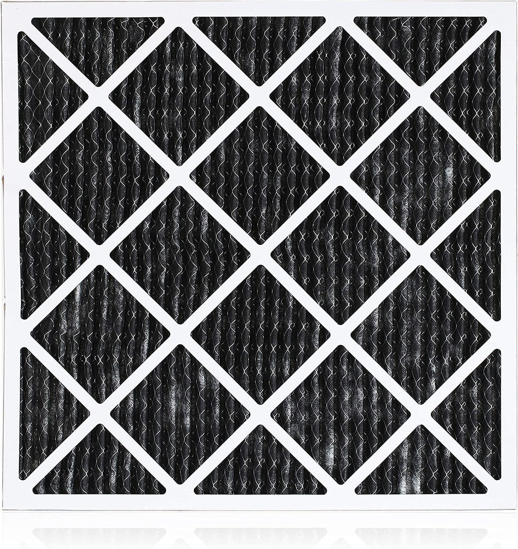 (6-Pack) Odor Pleated 8 Activated Air HVAC with Filters 20x22x1 Eliminator Filterbuy AC Carbon Furnace MERV