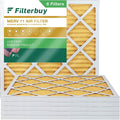 Filters Filterbuy Air AC (6-Pack) Furnace MERV 20x20x1 11 Pleated HVAC