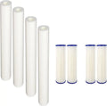 Micron Compatible (8) Filters EQ-304-20 EQ-PFC.35 Pre Filters Sub and House Filters Whole CFS with liquid Post and