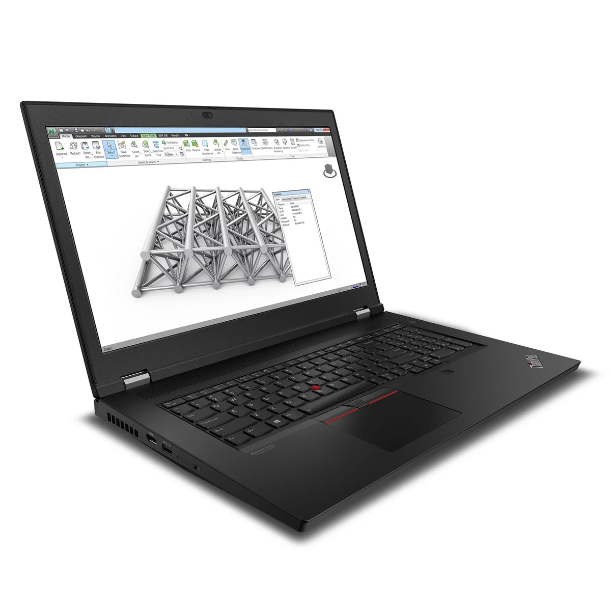 32GB, Quadro, nits, ThinkPad FHD IPS Laptop, P17 1TB 17.3" i7-10750H, 300