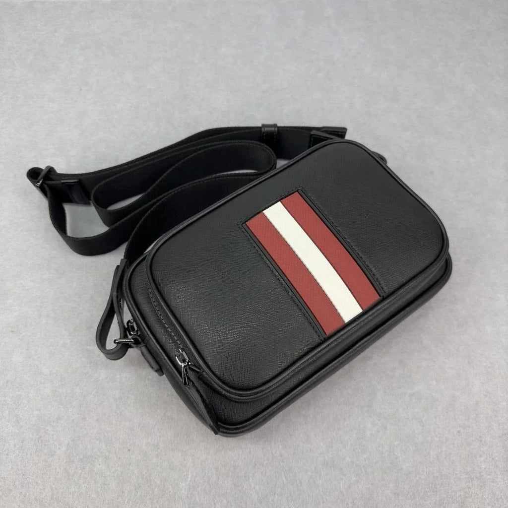 Bag Bag Bag Business Commuter Chest Men's Genuine Luxury Casual Crossbody High Shoulder Bag Leather design Shoulder B grade