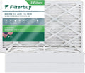 HVAC Furnace Air 8x20x4 AC Filterbuy (3-Pack) Pleated Filters MERV 13