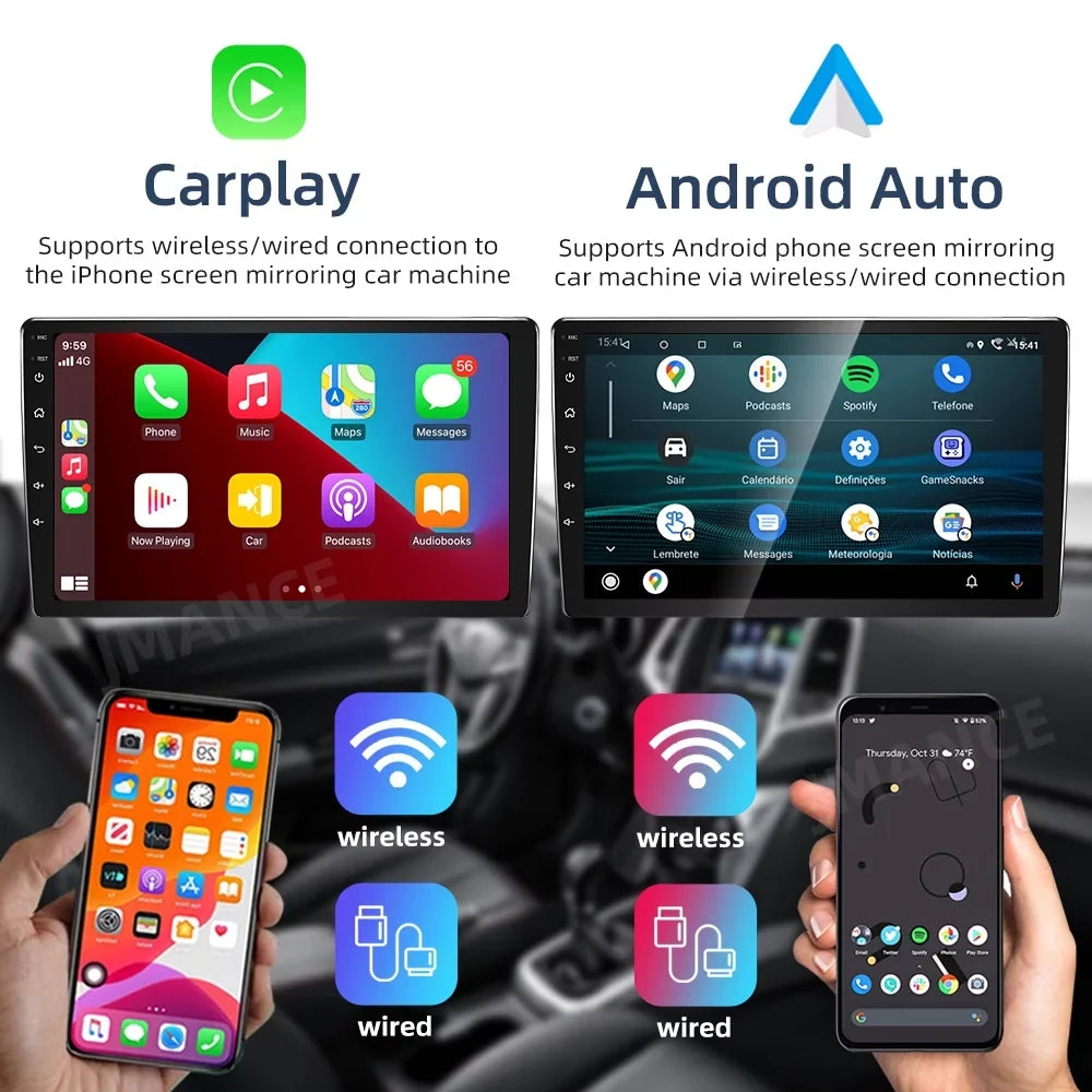 11 Stereo for Navi Radio with carplay/Auto Backup Android Camera Carplay 2007-2012 GPS Car Escape