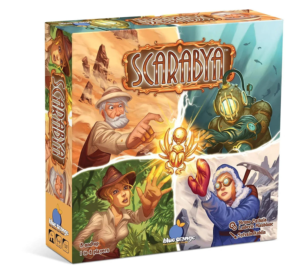Board Strategy Orange Blue Games Game Scarabya