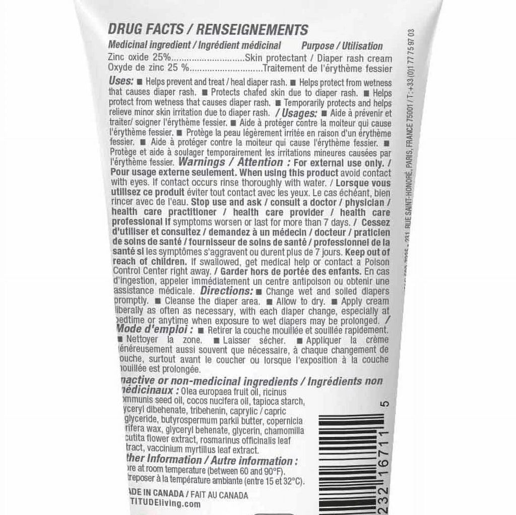 and (2,6 Cream Diaper Tested Prevents Fragrance-Free , Natural Rash Dermatologist ATTITUDE Diaper Hypoallergenic, Baby Blocks Irritation VERIFIED, EWG Zinc leaves Moisture, , Fluid , Ounce) Cream