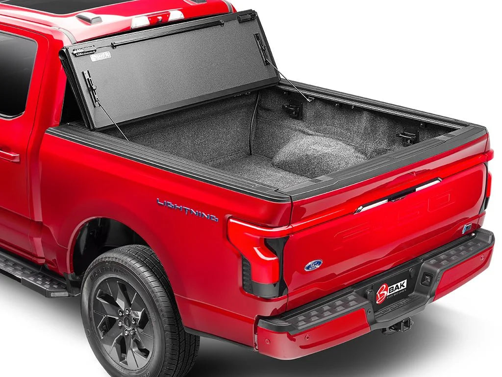 Folding | by with BAK - 2023 Ranger Hard Bed 448332 1" Cover RealTruck Bed Tonneau Truck | BAKFlip 2019 Compatible 5' MX4 (61")