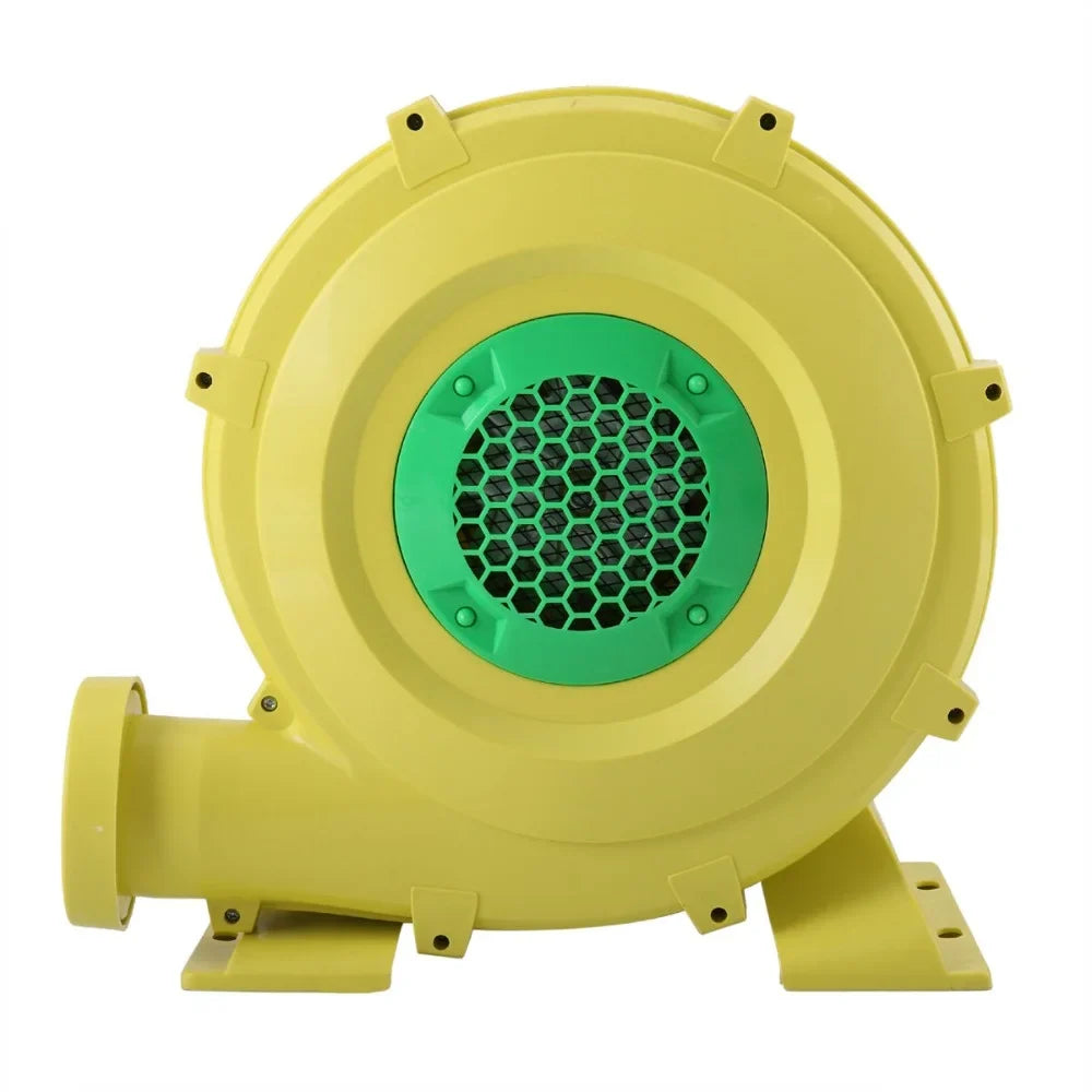 and Green Bounce Yellow - for Slides, liquid Portable Pump Indoor Inflatable Blower, Safe, exterior Air Castle, 450W Fan