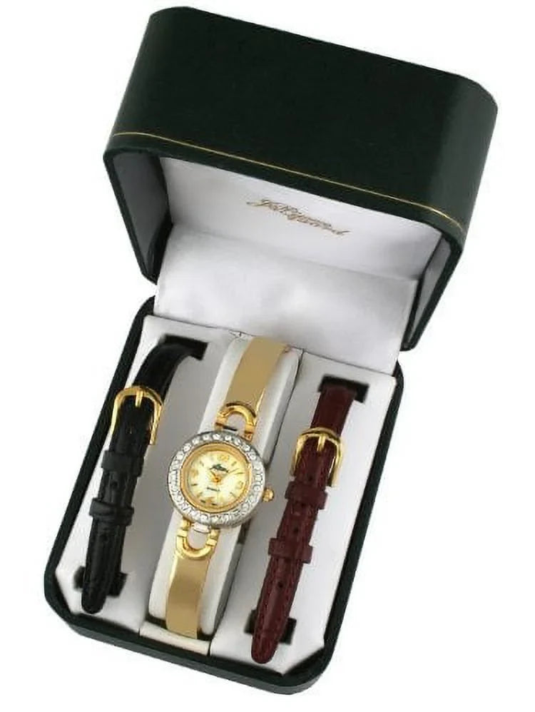 ST3 Gold-Tone Watch Bangle Half Set Women's Gift