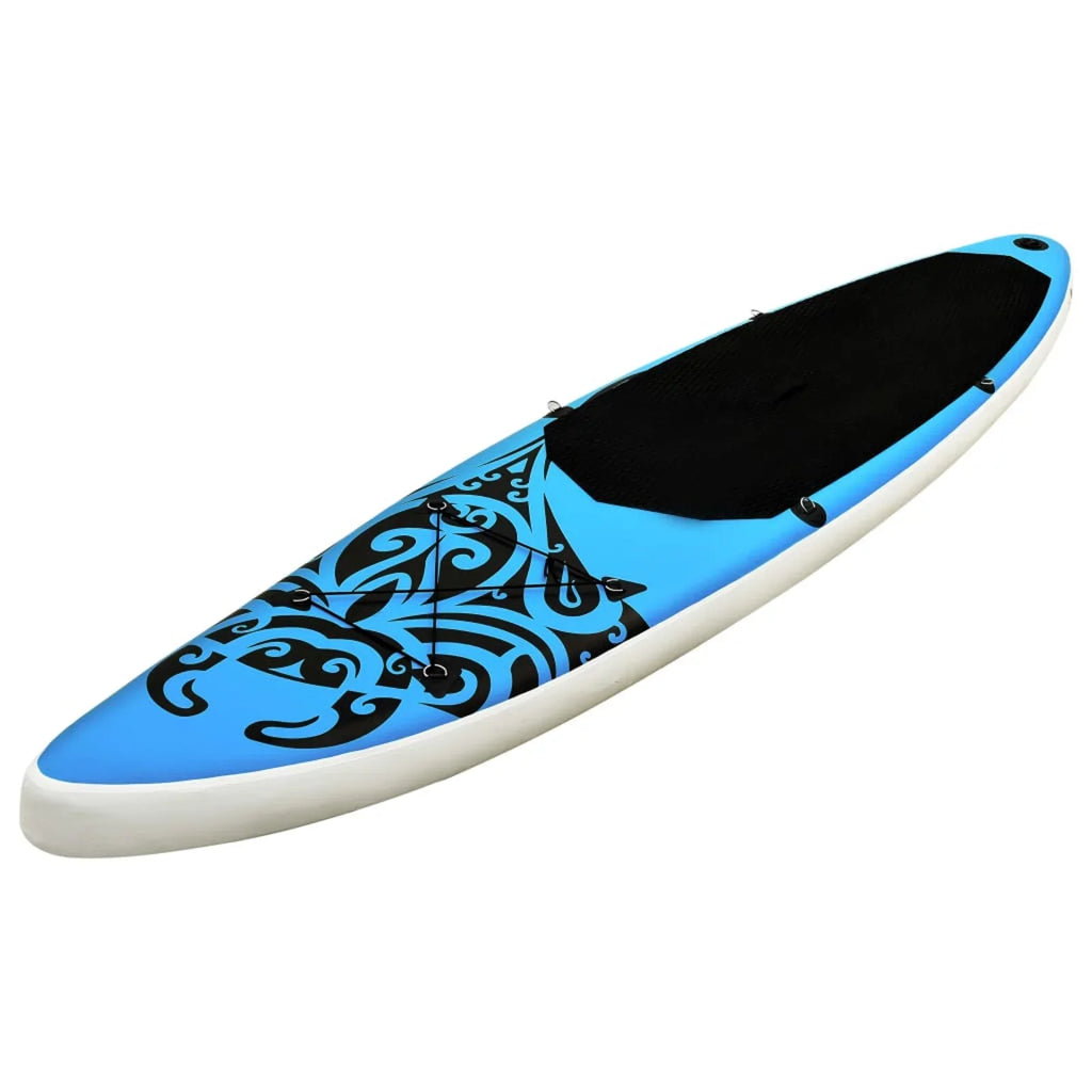 126"x29.9"x5.9" Set Inflatable Blue Walmeck Paddleboard