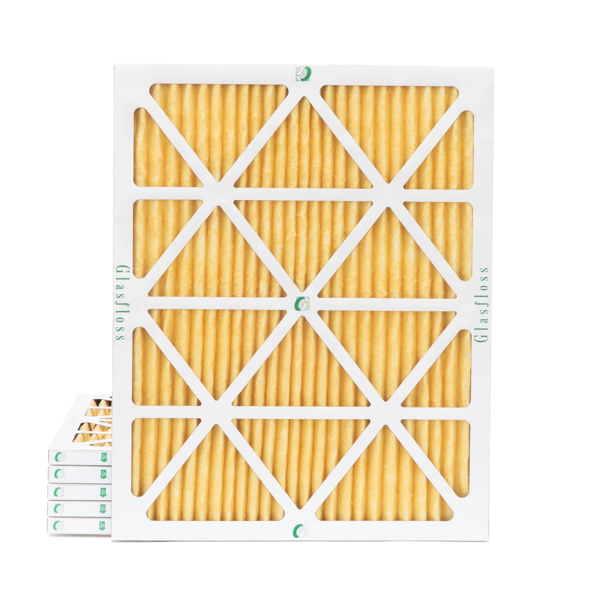 20x22x1 Air Pack of by Filters Glasfloss. Actual x MERV dimension: Pleated 11 7/8 19-1/2 21-7/8 x 6